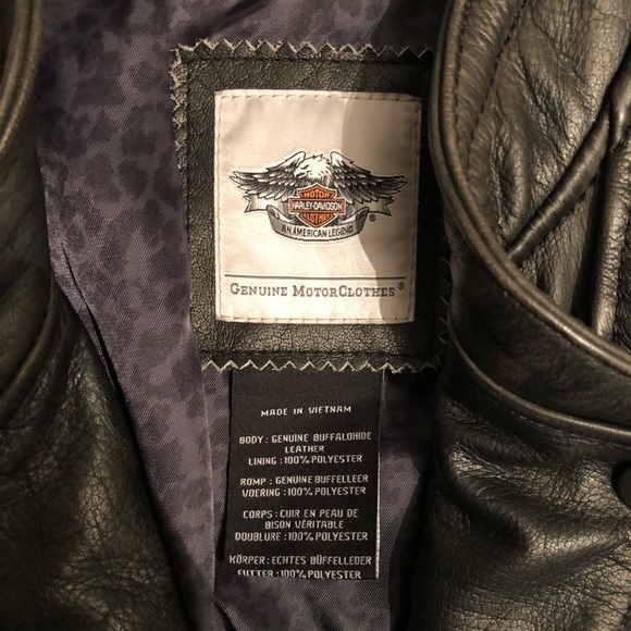 Harley Davidson Leather jAcket - Picture 7 of 8